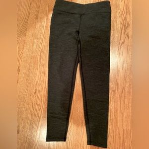 Athleta Girls Polartech Leggings. Size XL/14.  Gray